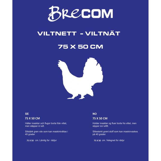 Hovedbilde Viltnett fugl/hare - 75x50cm