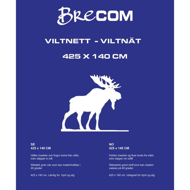 Hovedbilde Viltnett elg - 425x140cm